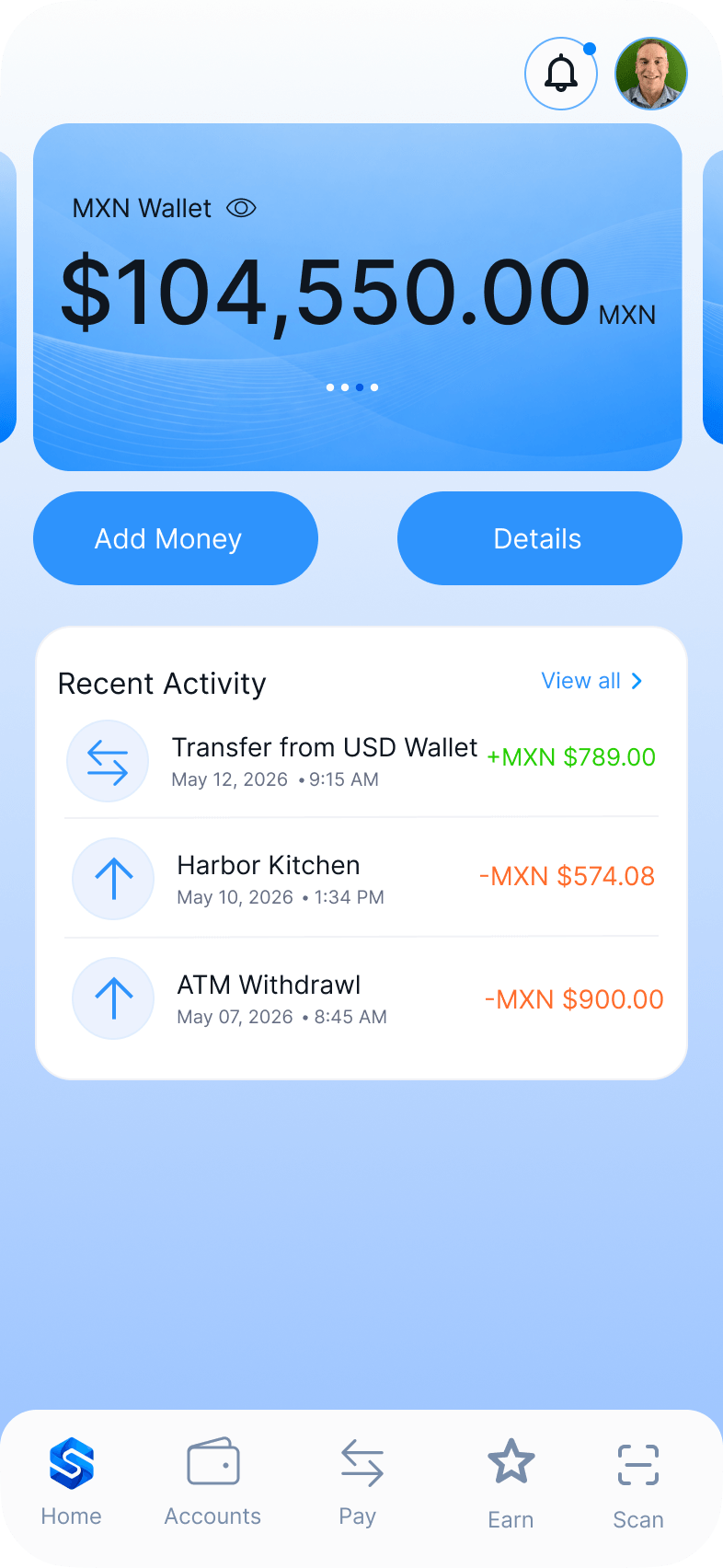 Scurry app screen 3